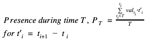 For binary presence/no presence sensors